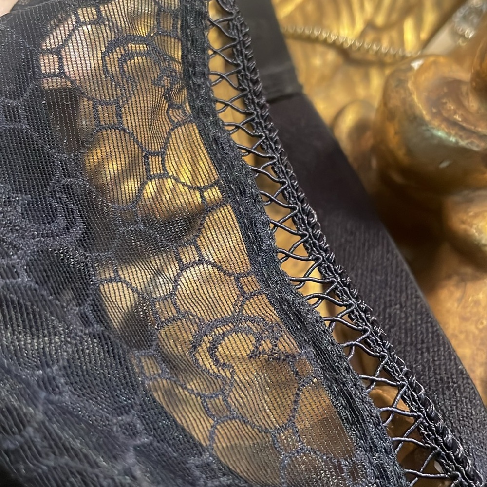 CHANTELLE BLACK BRA. Size 36 - Picture 8 of 14